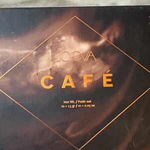 ZOEVA Café Palette with Gold and Brown Accents